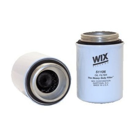 WIX FILTERS Engine Oil Filter #Wix 51106 51106